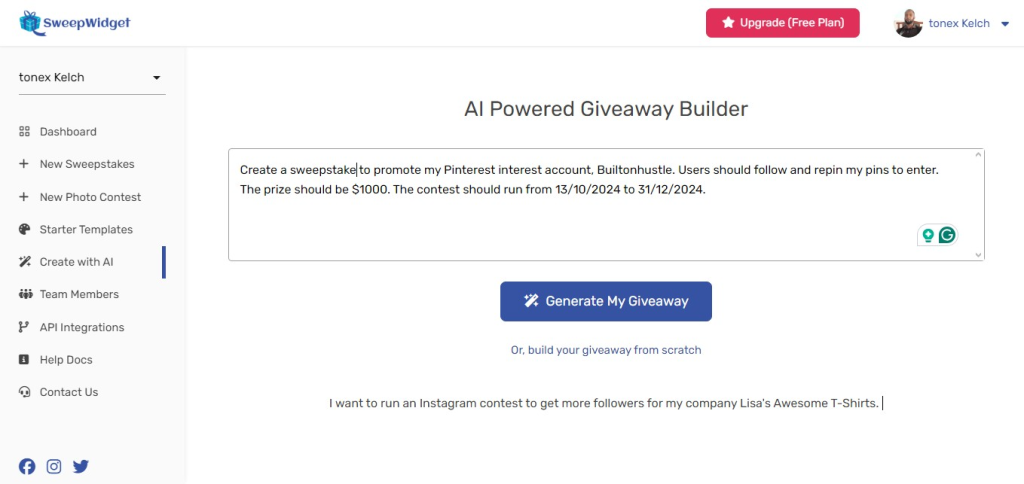 7 Best Social Media Sweepstakes Tools (#3 is my favorite)