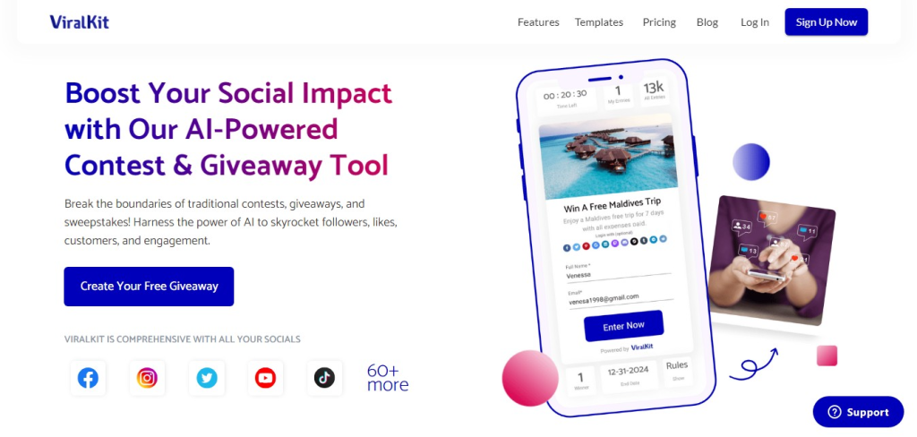 7 Best Social Media Sweepstakes Tools (#3 is my favorite)